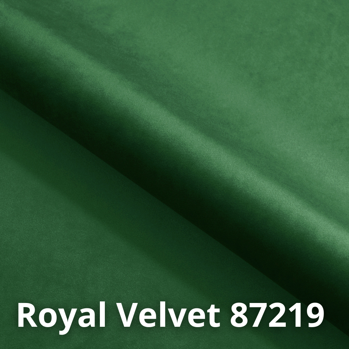 tkanina royal velvet zielona